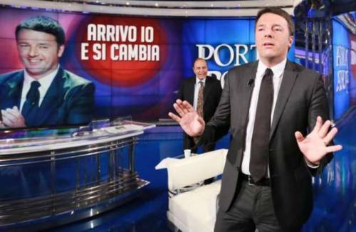 Porta a Porta riapre per Renzi
