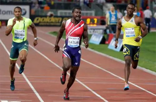 Gatlin, trionfatore nei 100 a Losanna