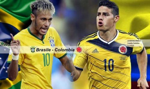 Sfida nella sfida quella tra Neymar e Rodiguez