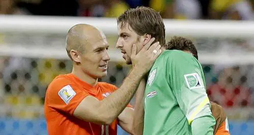 Robben fa festa a Krul, il secondo portiere "para rigori"