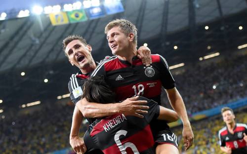 Germania panzer e talento Brasile, disfatta mai vista
