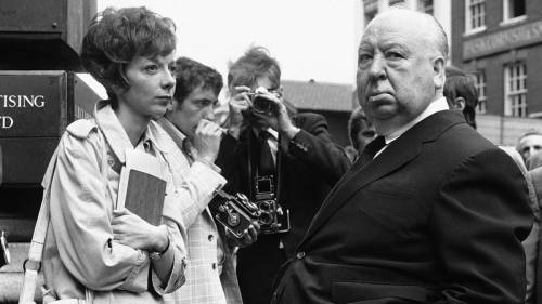 Alfred Hitchcock con Anna MAssey