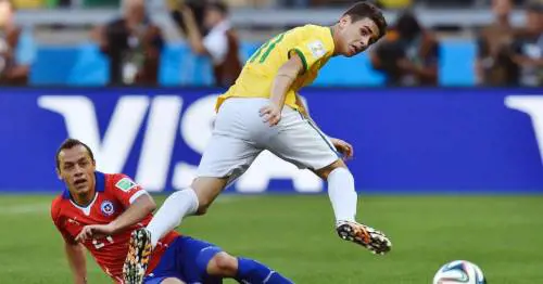 Diaz in intervento sul brasiliano Oscar