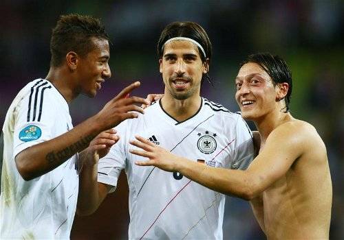 Boateng, Khedira e Ozil, il volto multietnico della nuova Germania