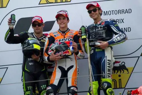 Lo scorso anno al Sachsenring vittoria per Marquez