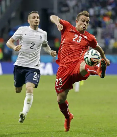 Lo svizzero Shaqiri possibile contropartita nell'affare Benatia