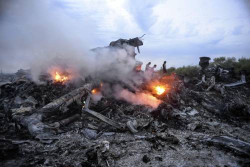 Incidente del volo MH17,  ecco il video dopo lo schianto