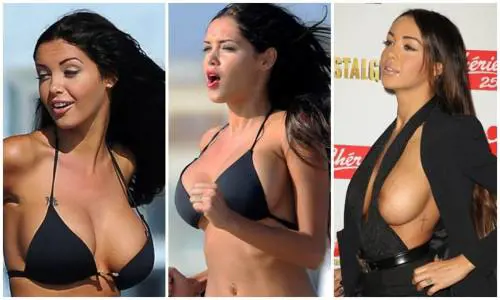 Con M'Vila, a Pinzolo anche la splendida compagna e showgirl Nabilla