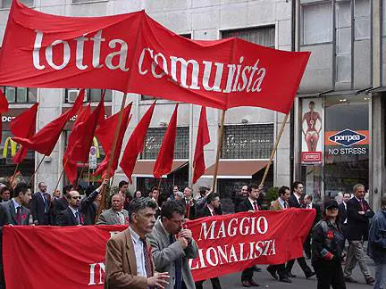 Quel giornale comunista arrivato da Marte
