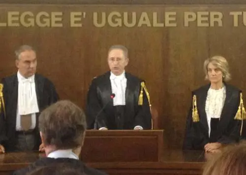 I giudici della corte d'Appello di Milano