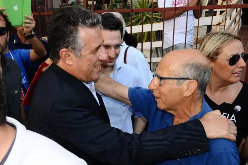 Il pm Di Matteo e Salvatore Borsellino