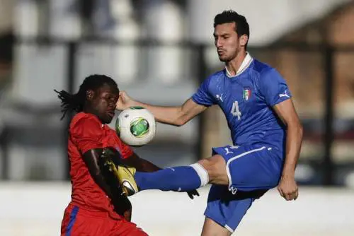 Davide Astori contro Haiti 