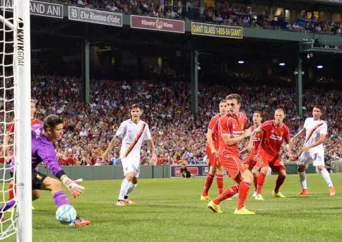 La Roma batte il Liverpool 1 - 0