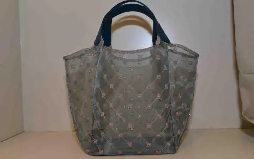 Borsa in tulle, must per tutte E la sceicca monta 230 diamanti