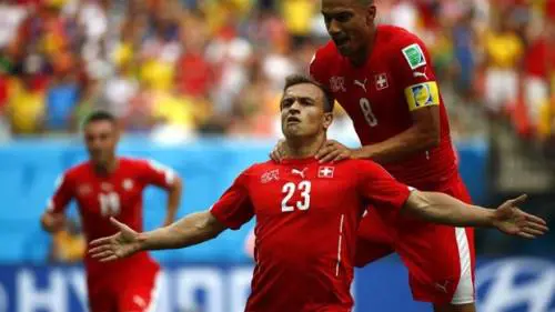 Shaqiri in goal all'ultimo Mondiale