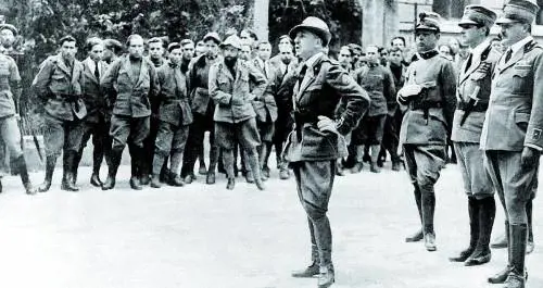 Gabriele D'Annunzio parla ai Legionari a Fiume: era il 18 ottobre del 1920