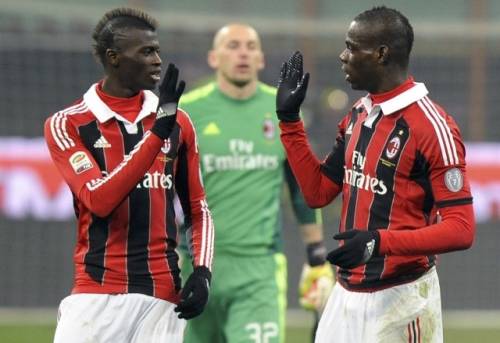 Balotelli e Niang, protagonisti nella vittoria rossonera