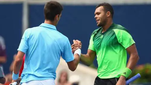 Super Tsonga e Djokovic deve abbassare la testa