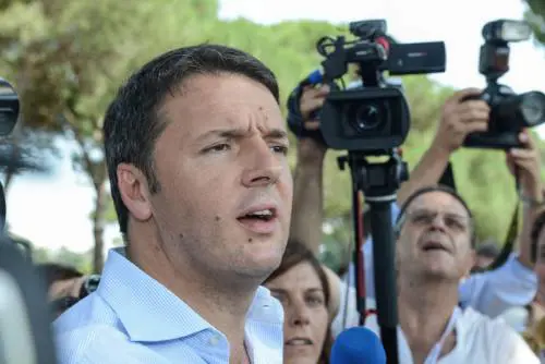 Matteo Renzi a San Rossore per il raduno degli scout Agesci