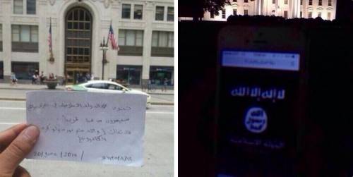 I tweet dei jihadisti che minacciano la Casa Bianca