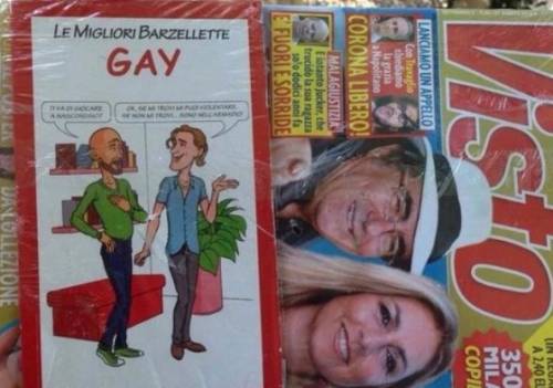 Visto e il libro sulle barzellette gay: scoppia la polemica