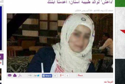 Siria, dentista donna uccisa da Isis "perché curava gli uomini"