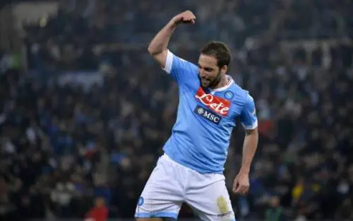 Higuain, autore della rete napoletana