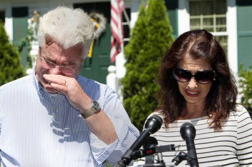 I genitori di James Foley, il reporter americano ucciso da Isis