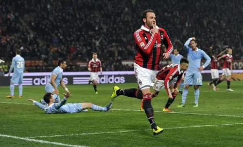 Per Pazzini in rossonero 58 presenze e 19 reti
