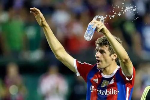 Muller, autore di uno dei due gol del Bayern