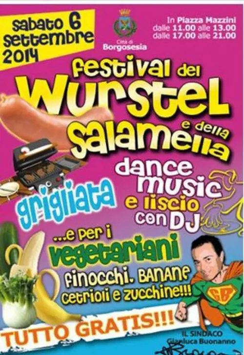"Sagra del wurstel e della salamella": crociata antigay di Buonanno