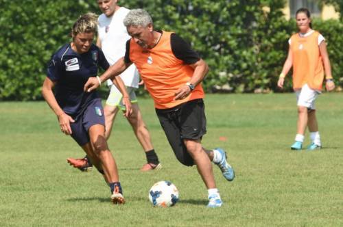 Roberto Baggio torna ad allenarsi