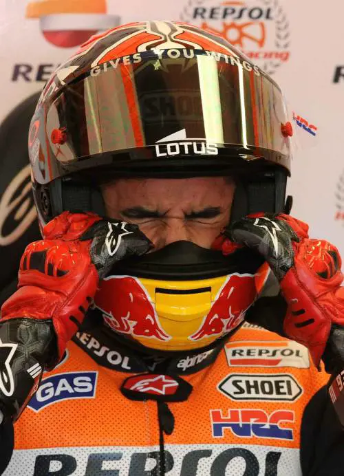 Roulette-gomme: Marquez più forte dei piagnistei