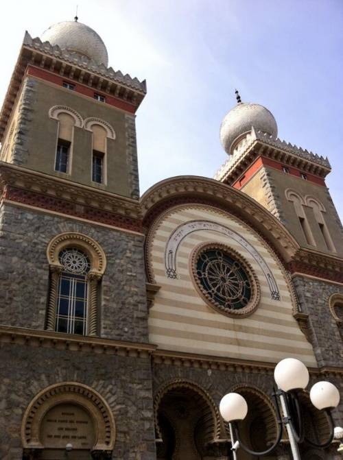 Un'immagine della sinagoga di Torino