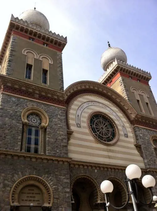 Un'immagine della sinagoga di Torino