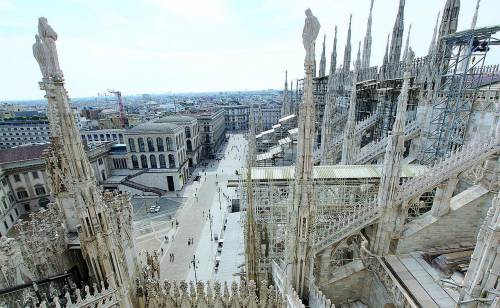 Duomo, a guardar le stelle in terrazza