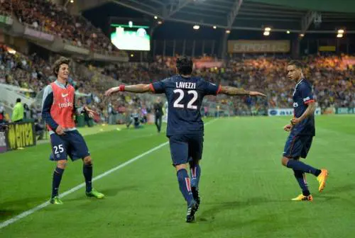 Lavezzi e Rabiot festeggiano una rete A Gennaio potrebbe accadere in serie A? 