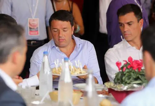 Renzi lancia il Patto del tortellino "Così cambieremo l'Italia e l'Ue"