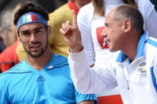 Fognini e Barazzutti attesi dalla semifinale con la Svizzera