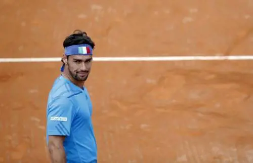 Pronti via e Svizzera avanti 2-0 Resiste Bolelli, si squaglia Fognini