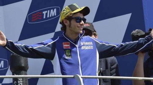 Per Rossi vittoria e record di punti conquistati da un Italiano nella Motogp