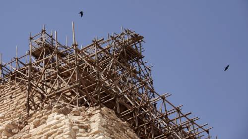 La piramide più antica d'Egitto sottoposta a restauro