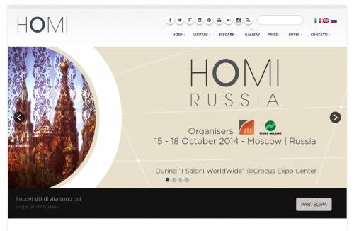 Oltre 78mila visitatori per gli stili di vita di Homi che debutta in Russia