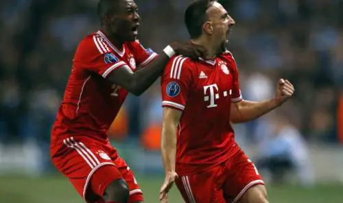 Alaba e Ribery questa sera all'assalto del City