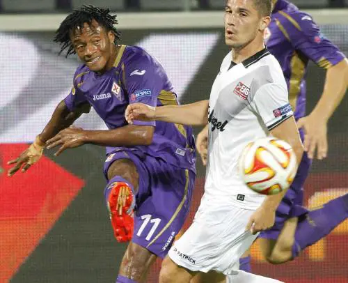 Tutto facile per la Fiorentina. Un tris nel debutto europeo