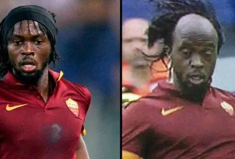 Gervinho perde la bandana e svela il trucco