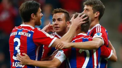 Gotze protagonista di giornata, con una doppietta nel poker del Bayern sul Paderborn