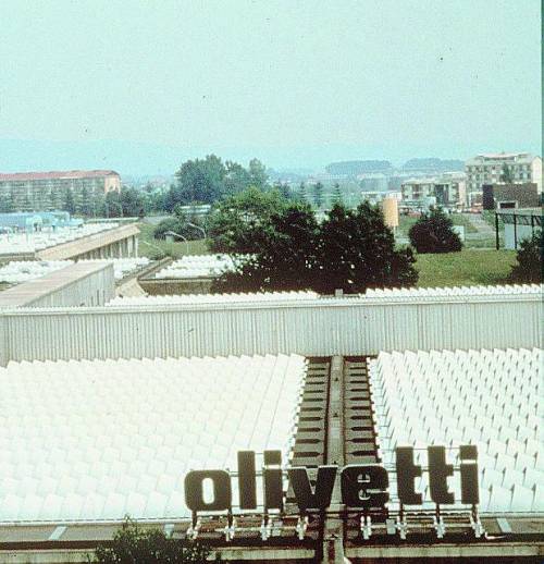 Lo stabilimento Olivetti di Ivrea