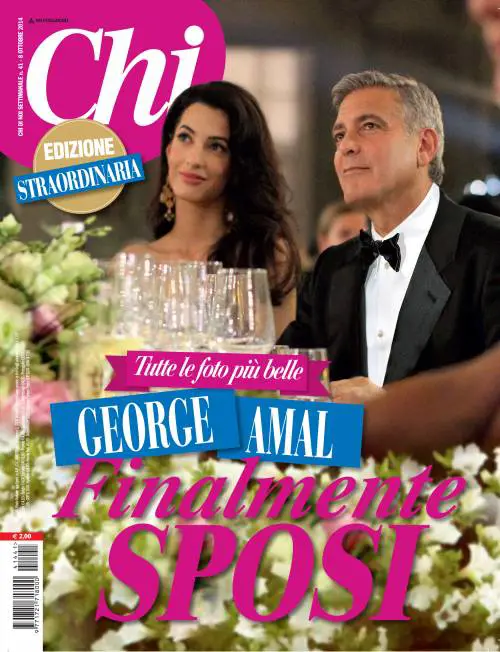 Al matrimonio di Clooney anche Matt Damon e Cindy Crawford