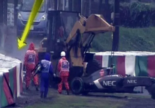 Gp di Suzuka, l'incidente di Bianchi